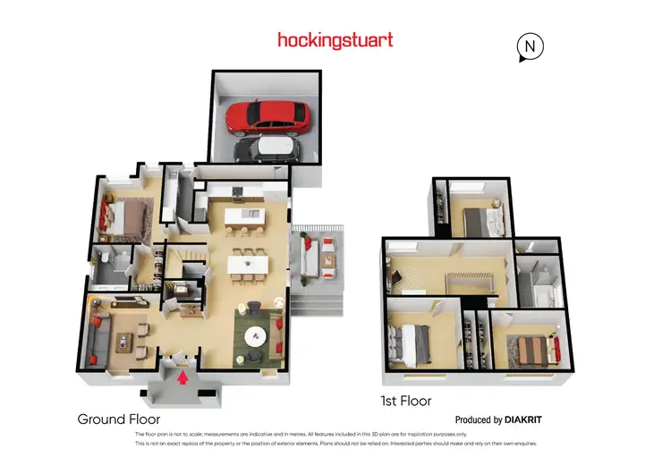 Floorplan of Homely townhouse listing, 2/57 Loughnan Road, Ringwood North VIC 3134