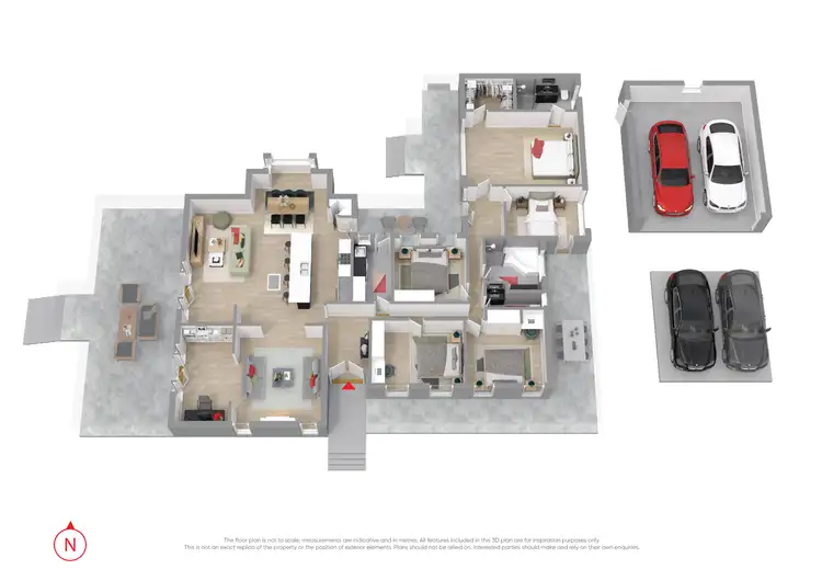 Floorplan of Homely house listing, 10 Elmore Avenue, Croydon VIC 3136