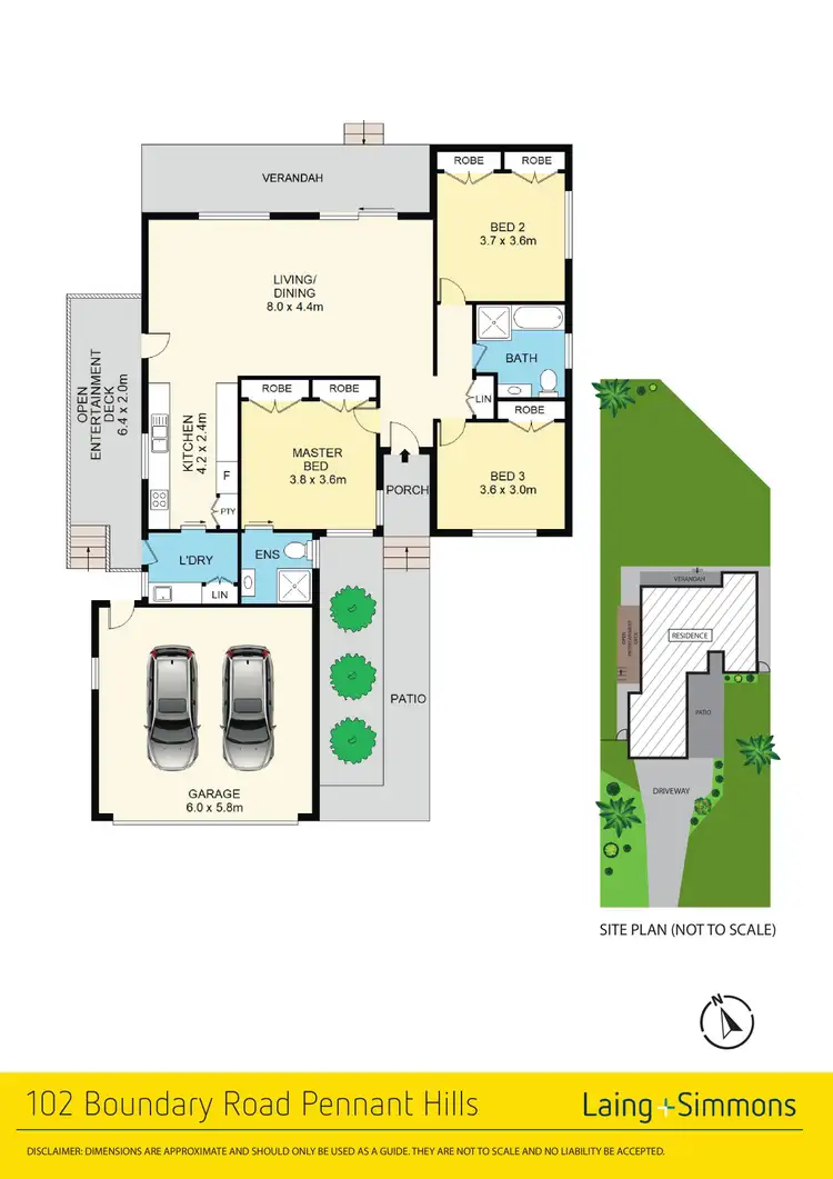Floorplan of Homely house listing, 102 Boundary Road, Pennant Hills NSW 2120