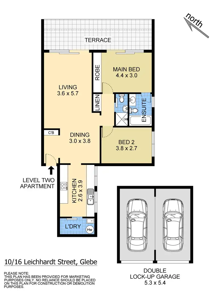 Floorplan of Homely apartment listing, 10/16 Leichhardt Street, Glebe NSW 2037