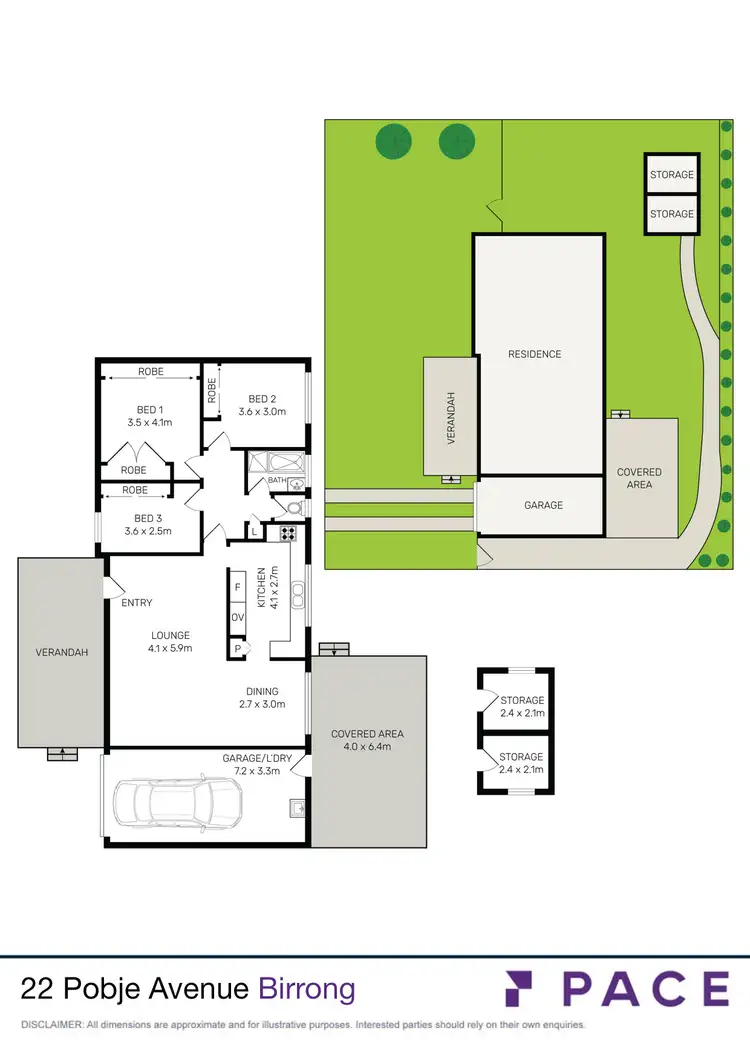 Floorplan of Homely house listing, 22 Pobje Avenue, Birrong NSW 2143
