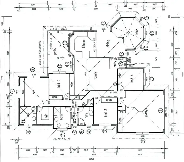 Floorplan of Homely house listing, 4 Magpie Avenue, Yeppoon QLD 4703