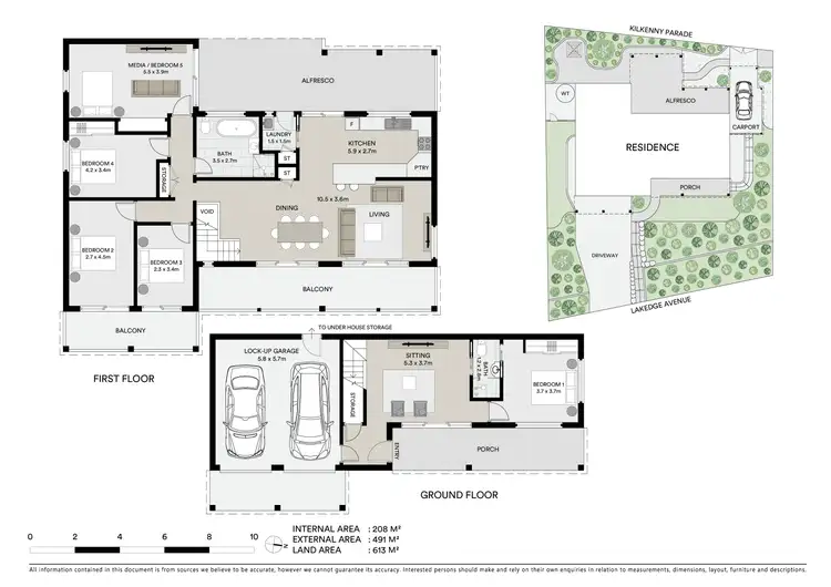 Floorplan of Homely house listing, 216 Lakedge Avenue, Berkeley Vale NSW 2261