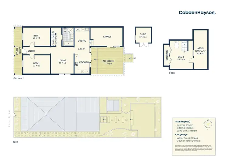 Floorplan of Homely house listing, 14 Point Street, Lilyfield NSW 2040