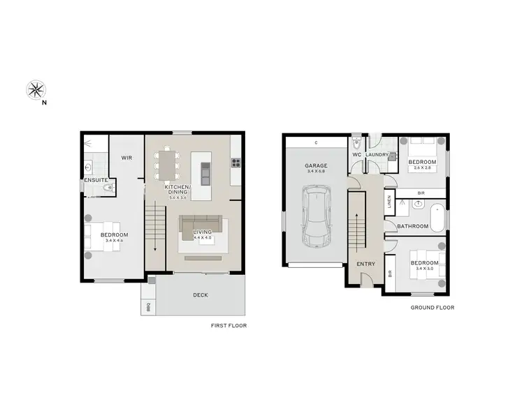 Floorplan of Homely house listing, 3/60 Pomona Road, Riverside TAS 7250