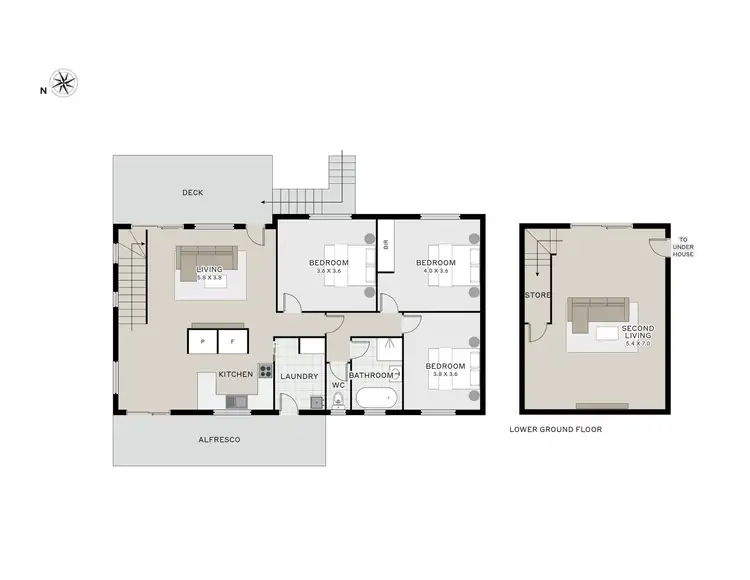 Floorplan of Homely house listing, 78 Havelock Street, Summerhill TAS 7250