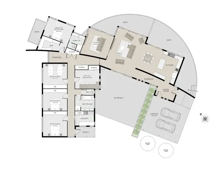 Floorplan of Homely house listing, 11 Allison Avenue, Riverside TAS 7250