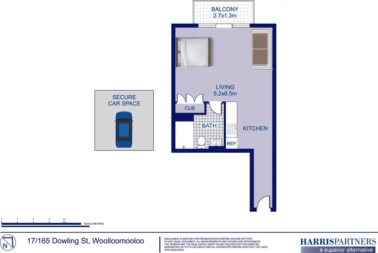 Floorplan of Homely apartment listing, 17/165 Dowling Street, Woolloomooloo NSW 2011