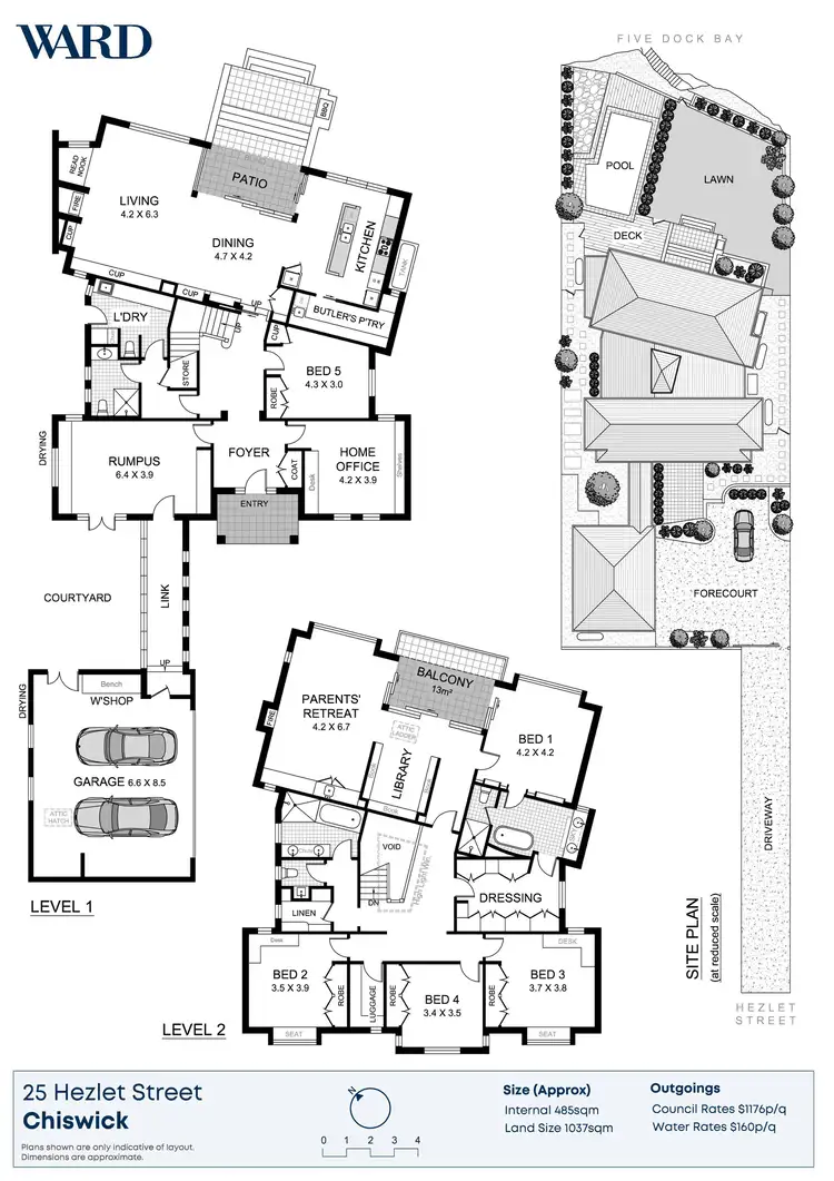 Floorplan of Homely house listing, 25 Hezlet Street, Chiswick NSW 2046