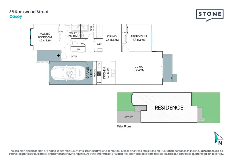Floorplan of Homely house listing, 38 Rockwood Street, Casey ACT 2913