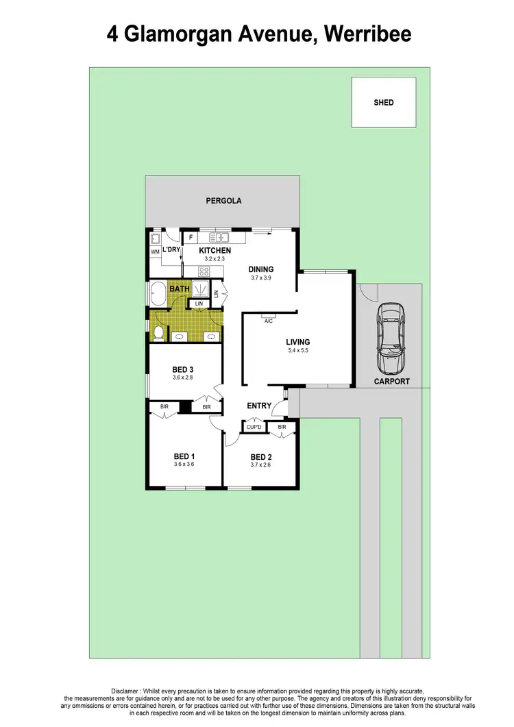 Floorplan of Homely house listing, 4 Glamorgan Avenue, Werribee VIC 3030