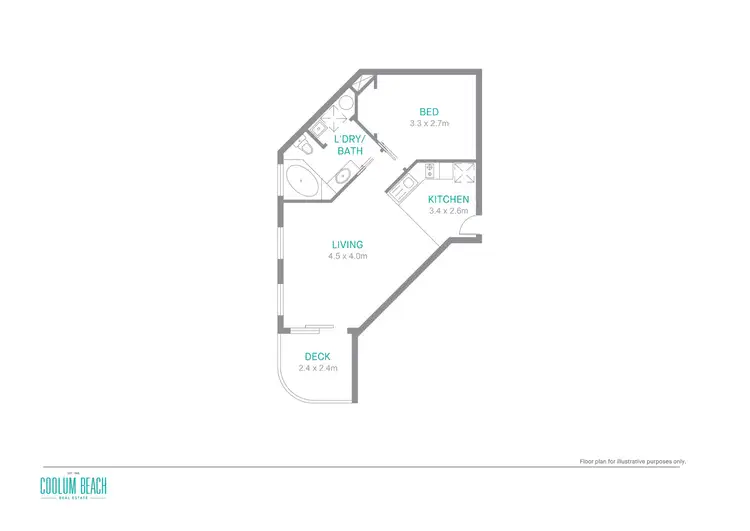 Floorplan of Homely unit listing, 15/1768 David Low Way, Coolum Beach QLD 4573