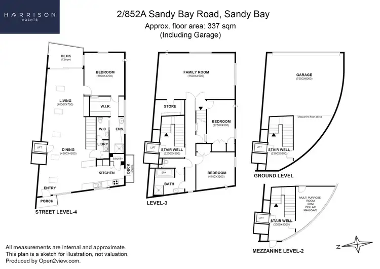 Floorplan of Homely unit listing, 2/852A Sandy Bay Road, Sandy Bay TAS 7005