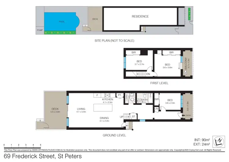 Floorplan of Homely house listing, 69 Frederick Street, St Peters NSW 2044