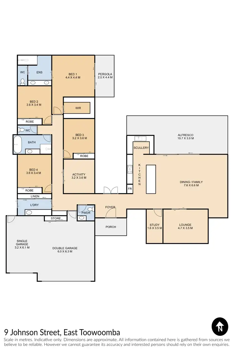 Floorplan of Homely house listing, 9 Johnson Street, East Toowoomba QLD 4350