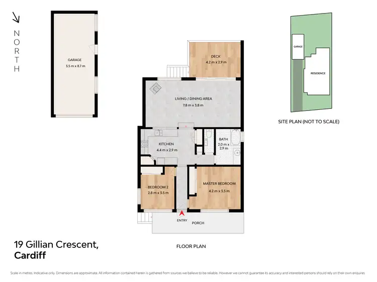 Floorplan of Homely house listing, 19 Gillian Crescent, Cardiff NSW 2285