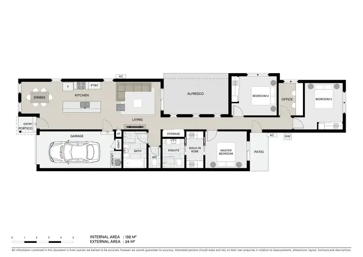 Floorplan of Homely semi-detached listing, 1/11 Bosky Place, Nambour QLD 4560