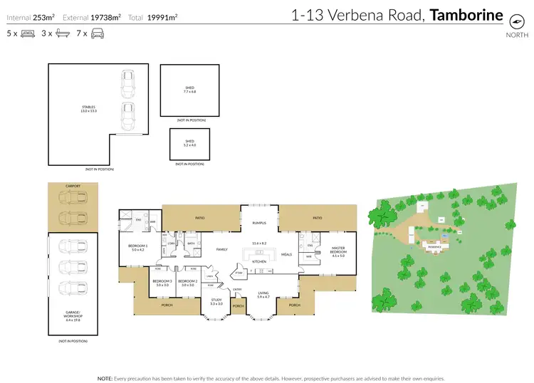 Floorplan of Homely house listing, 1-13 Verbena Road, Tamborine QLD 4270