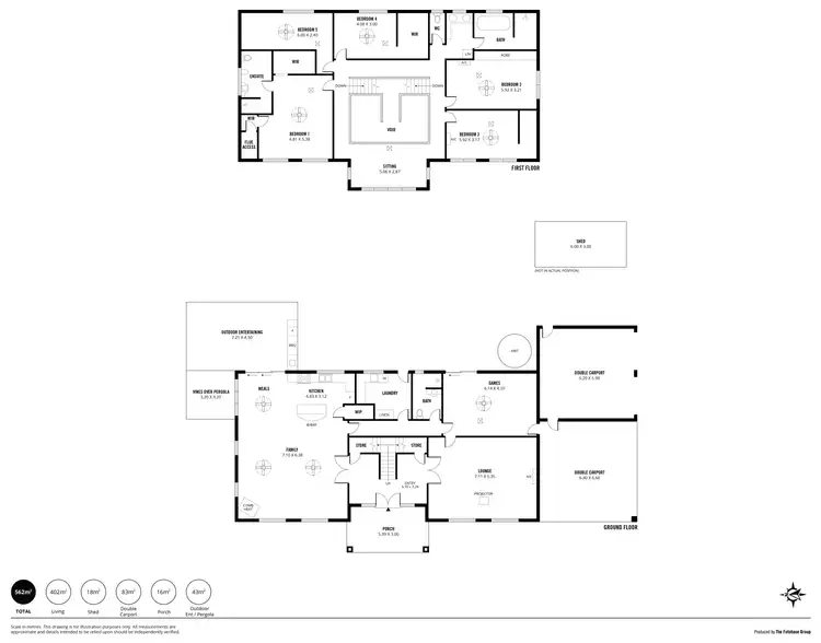 Floorplan of Homely house listing, 7 Carsten Court, Happy Valley SA 5159