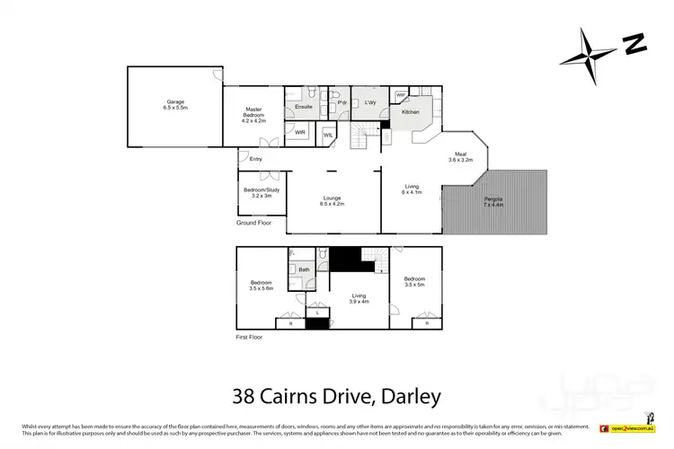 Floorplan of Homely house listing, 38 Cairns Drive, Darley VIC 3340