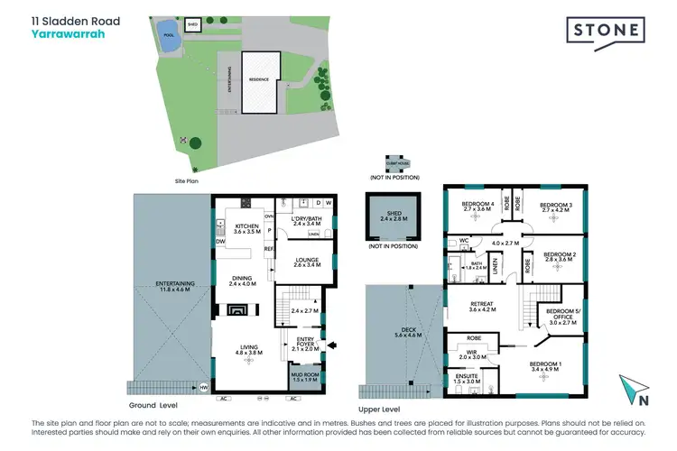 Floorplan of Homely house listing, 11 Sladden Road, Yarrawarrah NSW 2233