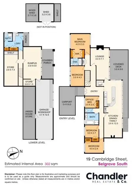 Floorplan of Homely house listing, 19 Cambridge Street, Belgrave South VIC 3160