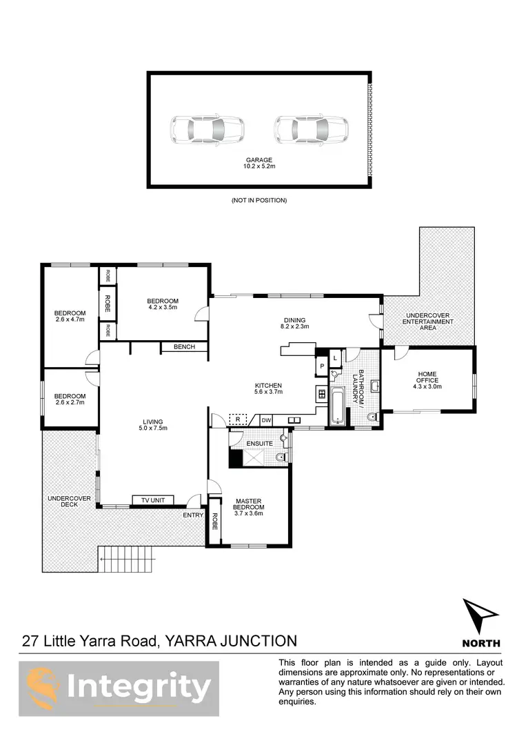 Floorplan of Homely house listing, 27 Little Yarra Road, Yarra Junction VIC 3797