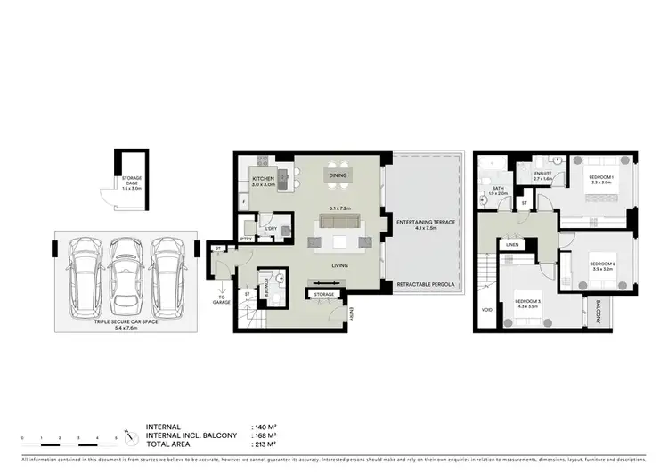 Floorplan of Homely townhouse listing, 7 The Promenade, Wentworth Point NSW 2127