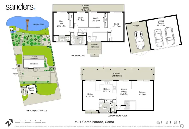 Floorplan of Homely house listing, 9-11 Como Parade, Como NSW 2226