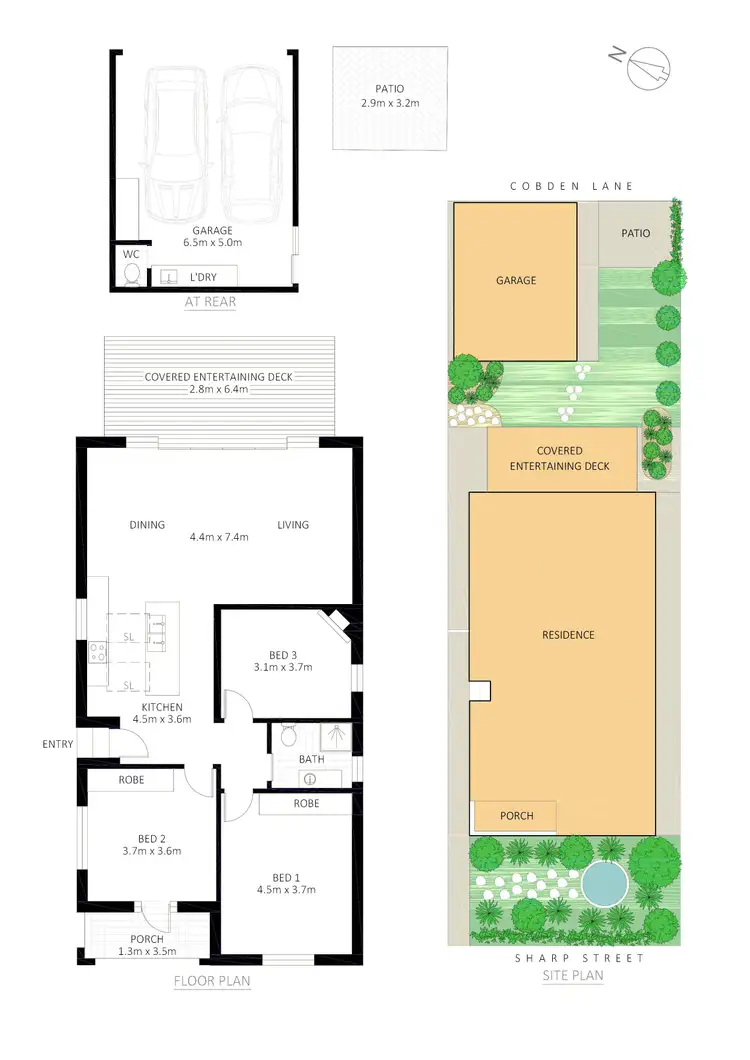 Floorplan of Homely house listing, 32 Sharp Street, Belmore NSW 2192