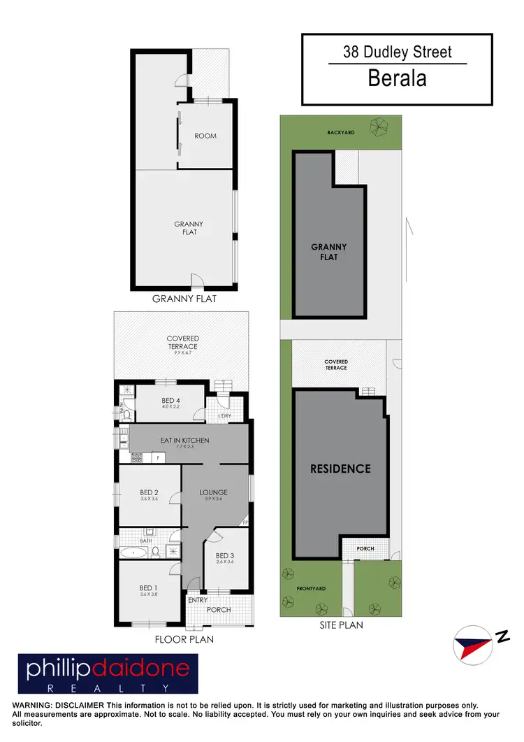 Floorplan of Homely house listing, 38 Dudley Street, Berala NSW 2141