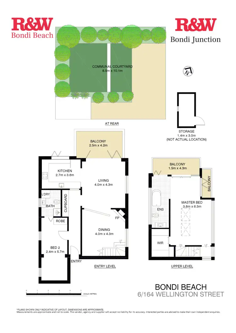 Floorplan of Homely unit listing, 6/164 Wellington Street, Bondi Beach NSW 2026