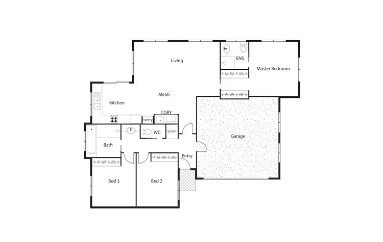 Floorplan of Homely house listing, 10A Dennis Street, Garran ACT 2605