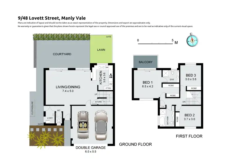 Floorplan of Homely townhouse listing, 9/48 Lovett Street, Manly Vale NSW 2093
