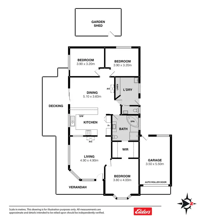 Floorplan of Homely house listing, 11 Blue Whale Court, Encounter Bay SA 5211