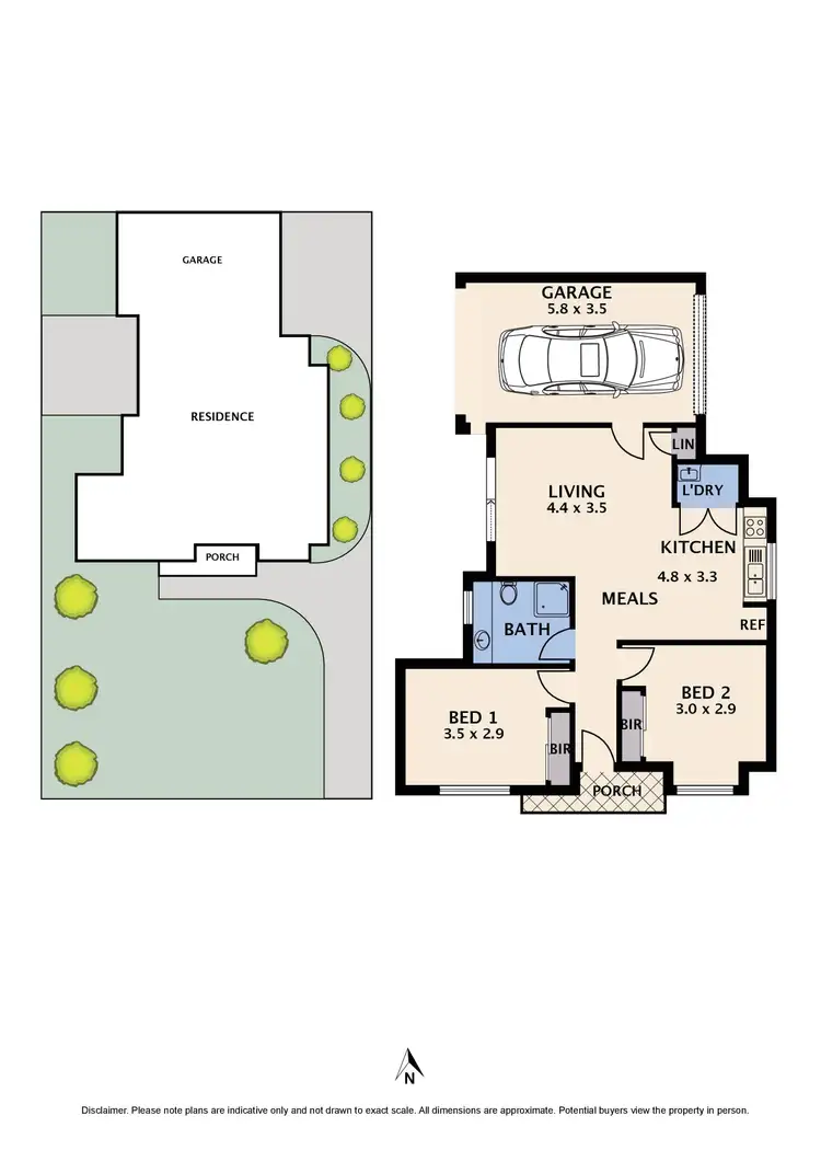 Floorplan of Homely unit listing, 1/172 Purinuan Road, Reservoir VIC 3073