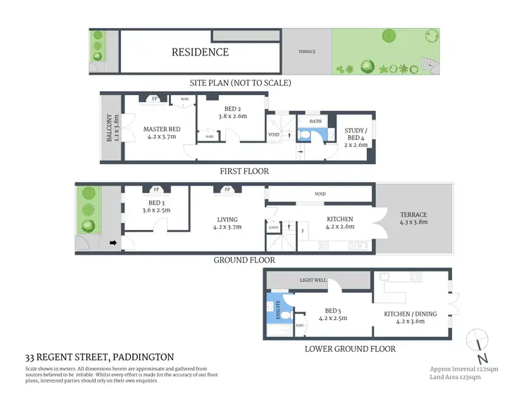 Floorplan of Homely house listing, 33 Regent Street, Paddington NSW 2021