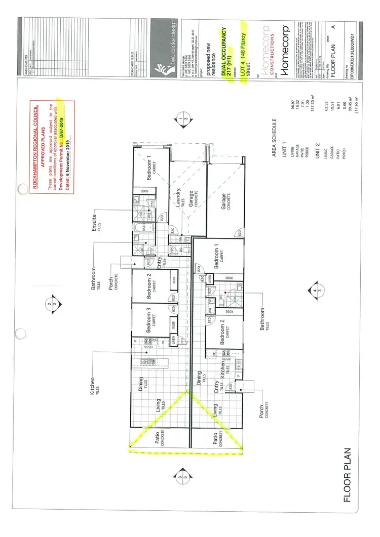 Floorplan of Homely unit listing, 2/148 Fitzroy Street, Allenstown QLD 4700