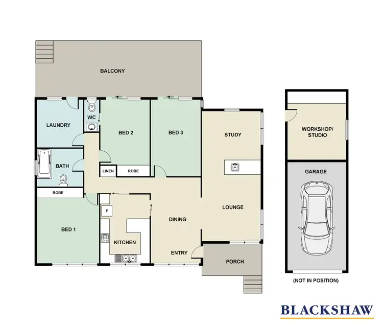 Floorplan of Homely house listing, 26 Rawson Street, Deakin ACT 2600