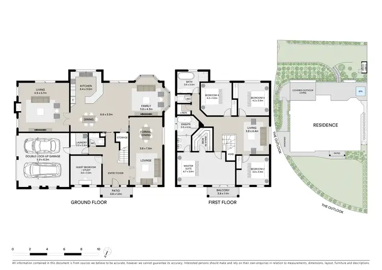 Floorplan of Homely house listing, 15 The Outlook, Hornsby Heights NSW 2077