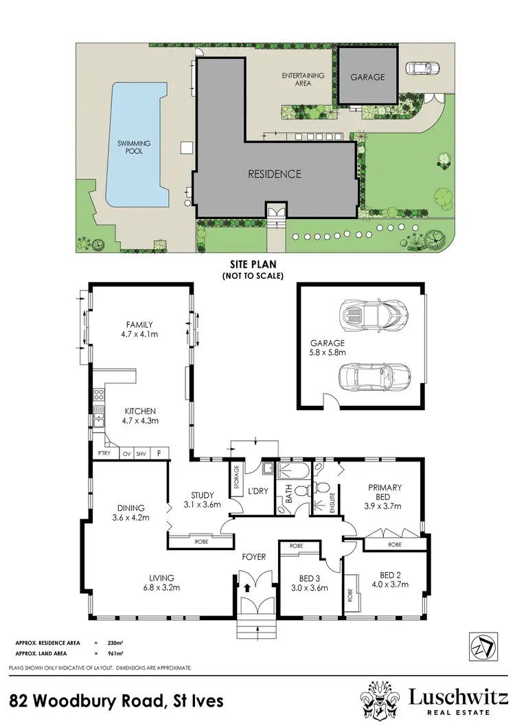 Floorplan of Homely house listing, 82 Woodbury Road, St Ives NSW 2075