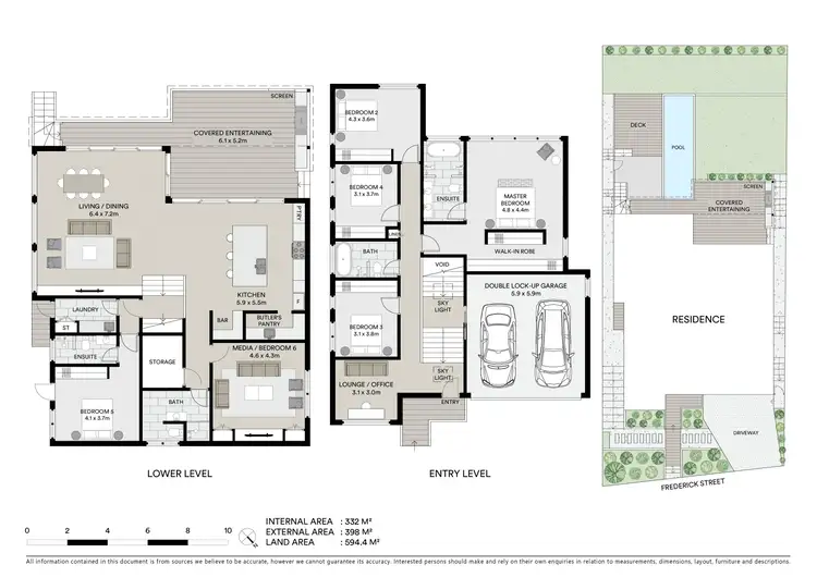 Floorplan of Homely house listing, 6 Frederick Street, Ryde NSW 2112