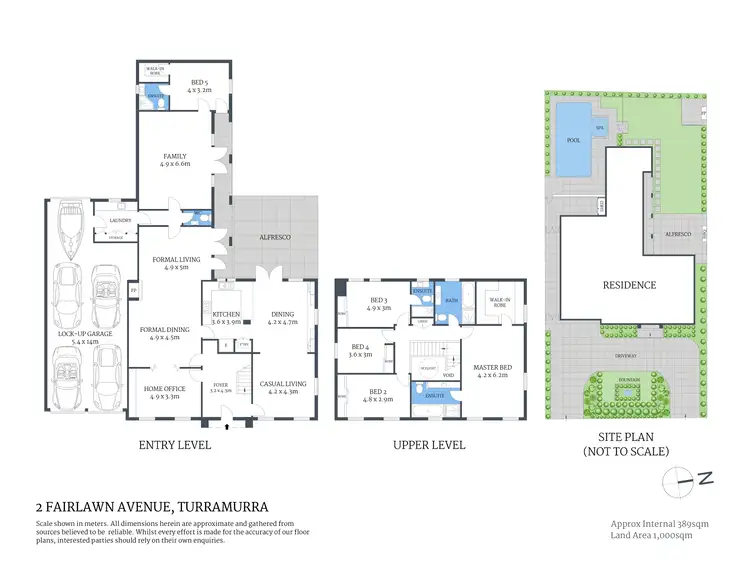Floorplan of Homely house listing, 2 Fairlawn Avenue, Turramurra NSW 2074