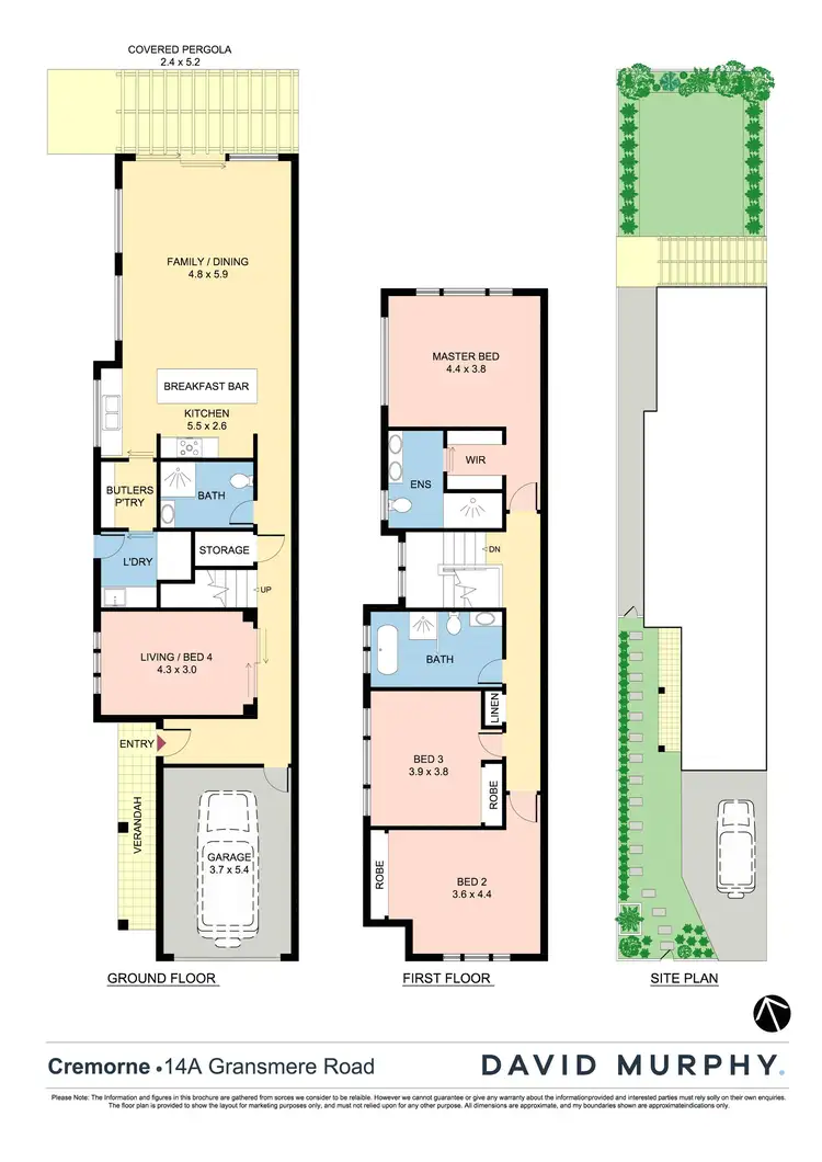 Floorplan of Homely house listing, 14A Grasmere Road, Cremorne NSW 2090