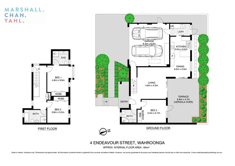 Floorplan of Homely townhouse listing, 4 Endeavour Street, Wahroonga NSW 2076