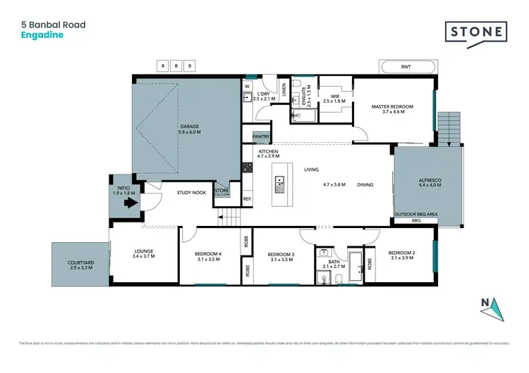 Floorplan of Homely house listing, 5a Banbal Road, Engadine NSW 2233