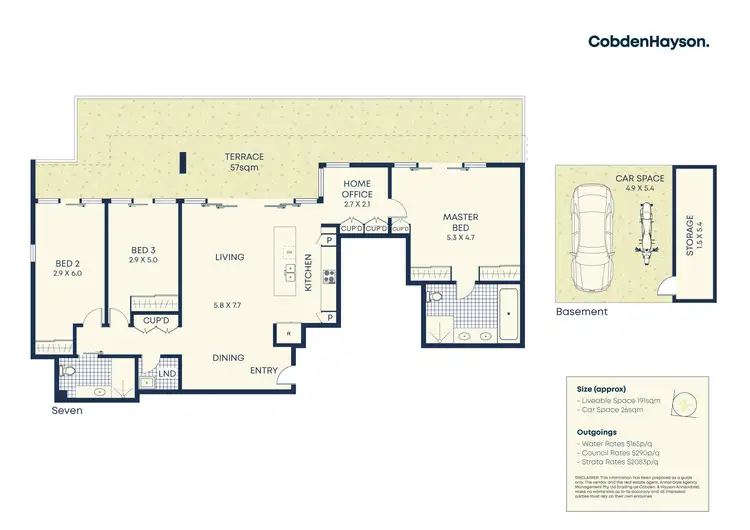 Floorplan of Homely apartment listing, 702/17 Grattan Close, Forest Lodge NSW 2037