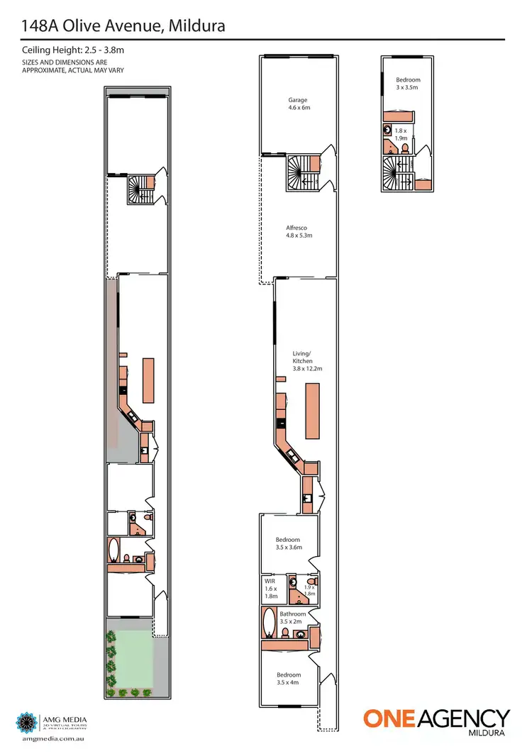 Floorplan of Homely house listing, 148a Olive Avenue, Mildura VIC 3500