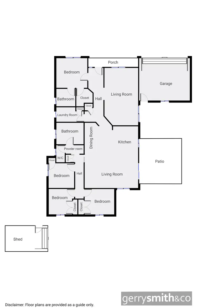 Floorplan of Homely house listing, 12 Fisher Square, Horsham VIC 3400
