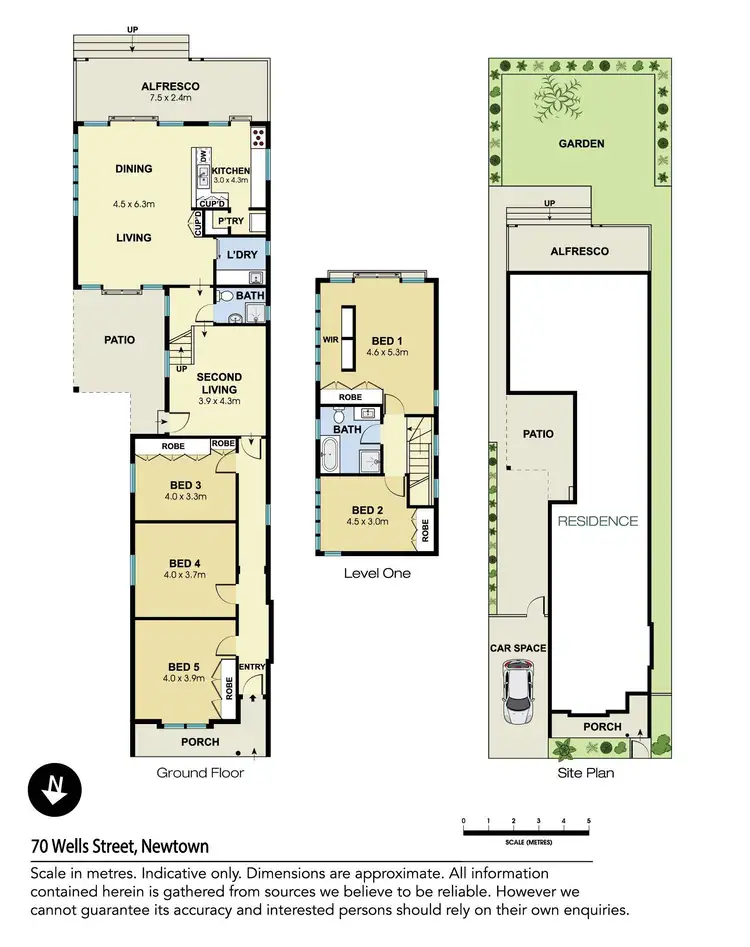 Floorplan of Homely land listing, 70 Wells Street, Newtown NSW 2042